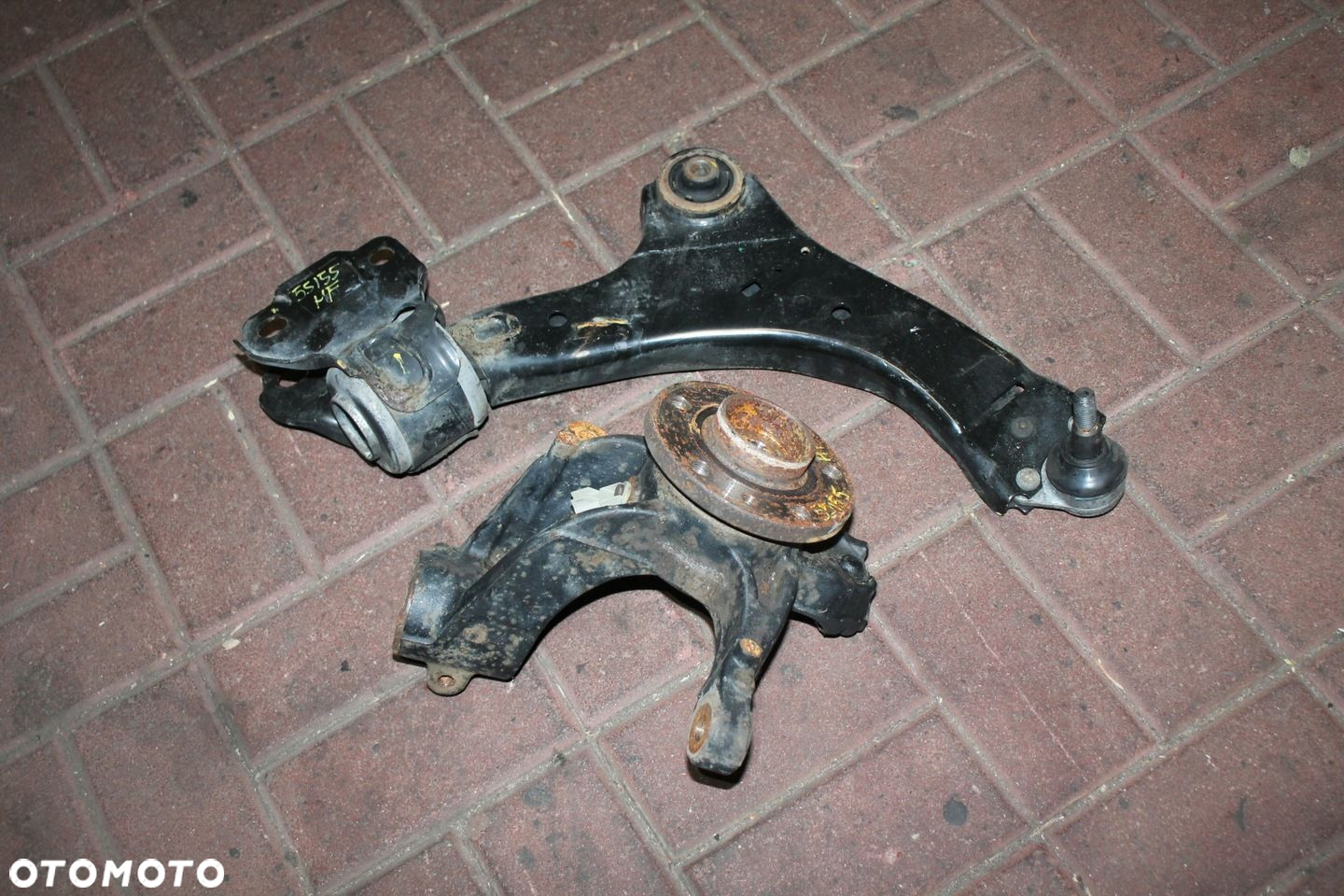 VOLVO V70 S80 V60 S60 PRAWE ZAWIESZENIE, PRAWA ZWROTNICA, PRAWY WAHACZ - 2