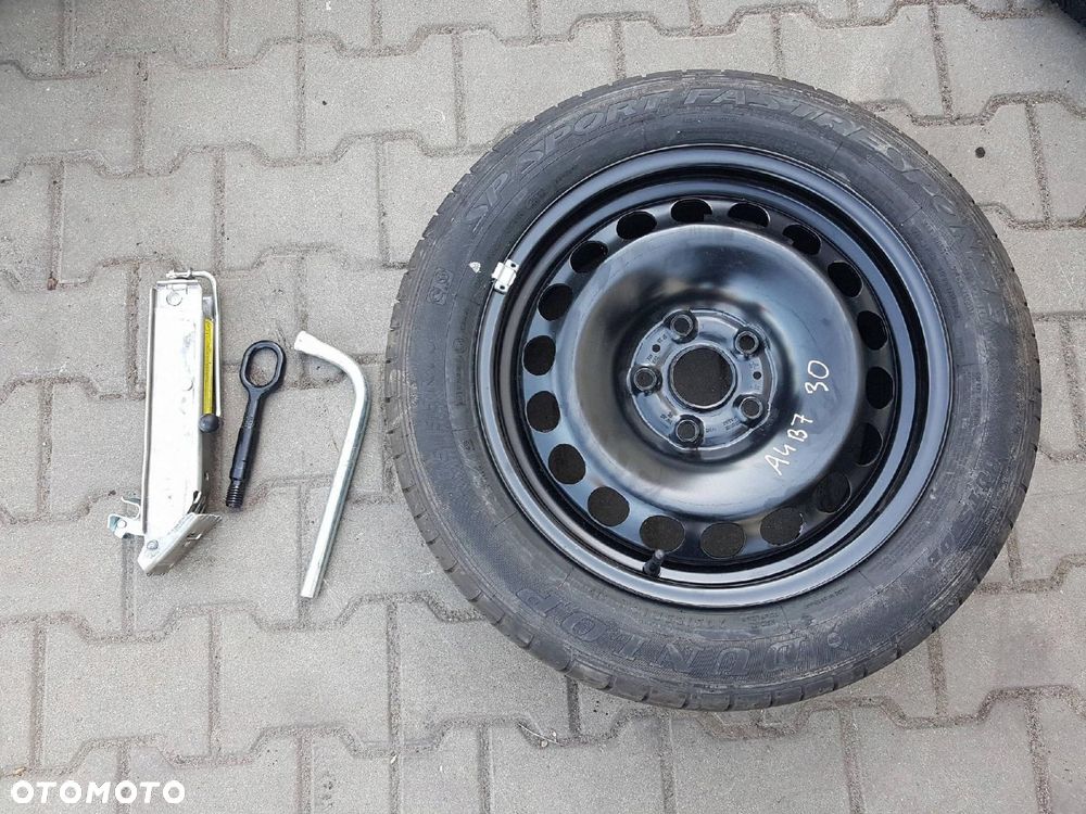 SEAT EXEO 09-14r AUDI A4 B7 KOŁO ZAPASOWE 16 5X112 LEWAREK UCHO - 1