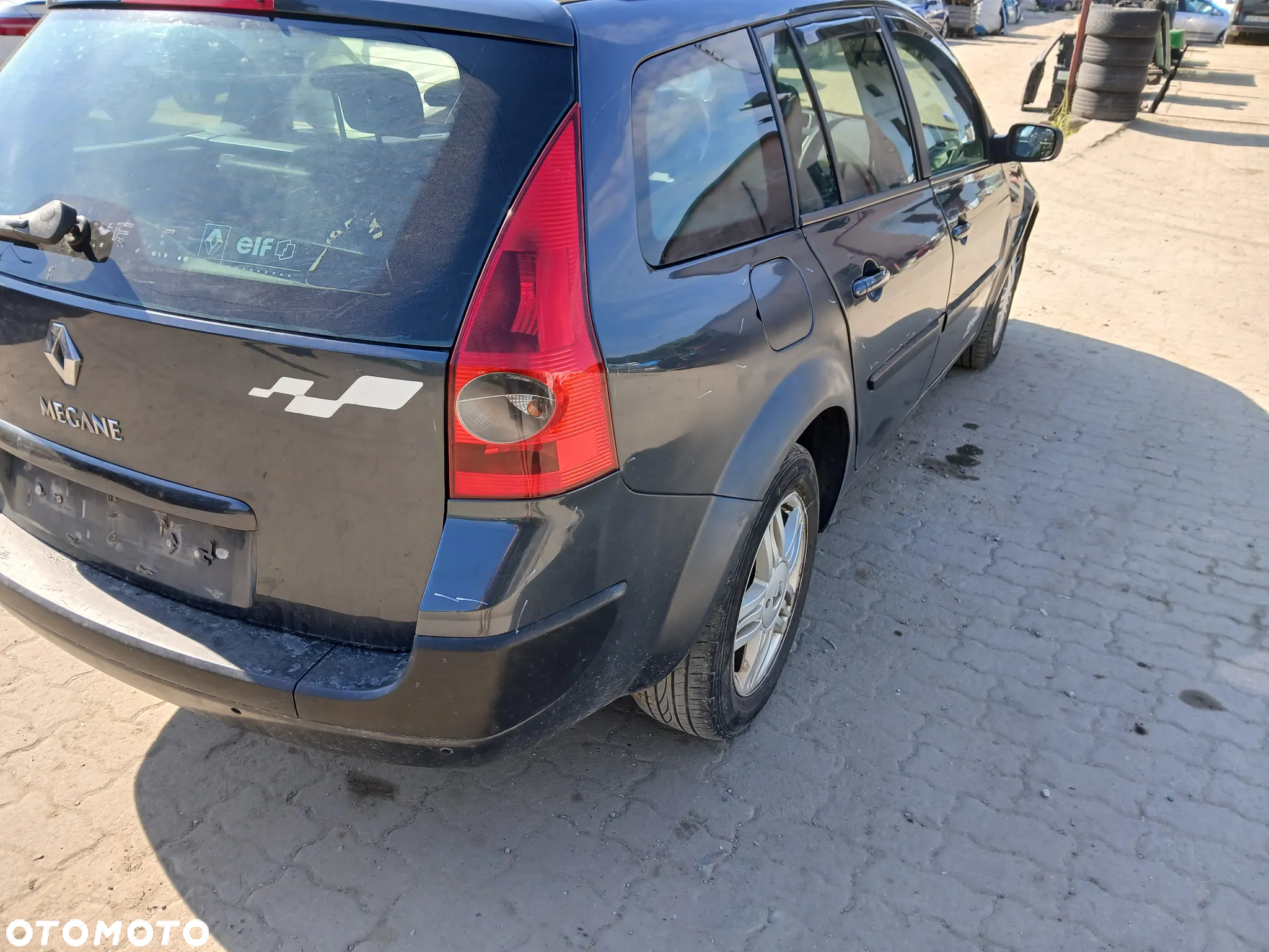 renault megane II 05 R silnik 1.6 16V K4M skrzynia JH3 napęd sanki belka wahacz wahacze zacisk zaciski - 3