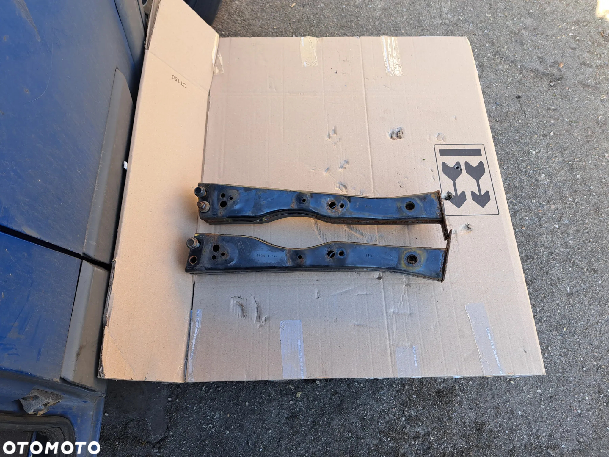 Wzmocnienie strefa zgniotu Nissan Qashqai II J11 Renault Kadjar 54410-4EA0B 54411-4EA0B Belka pod chłodnice - 4