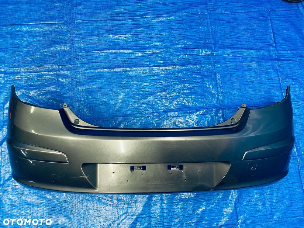 ZDERZAK TYŁ TYLNY KOMPLETNY HYUNDAI I30 07-12R HB 5-DRZWI HATCHBACK SZARY LAKIER 9A ORYGINAŁ - 3