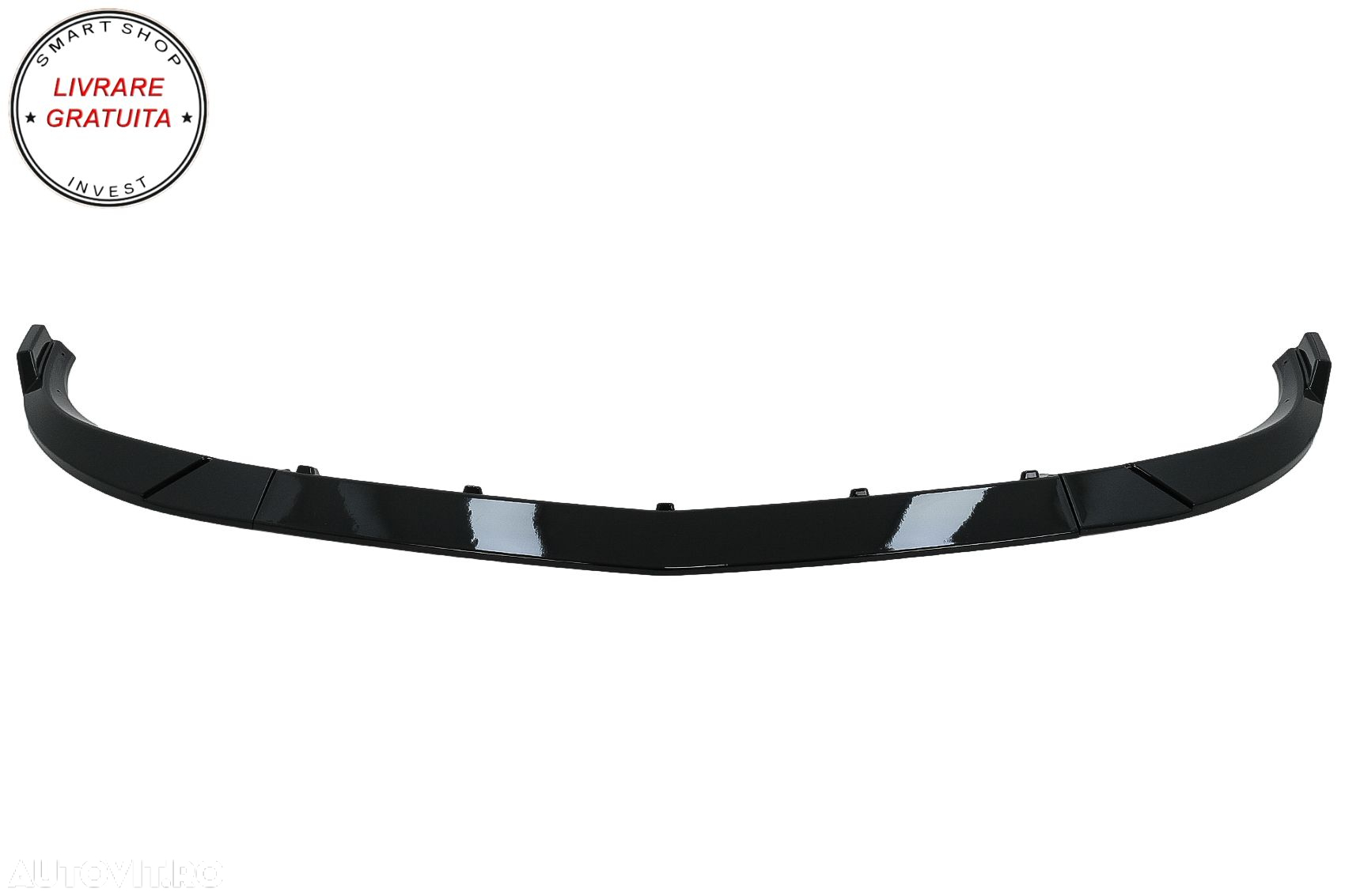 Prelungire Bara Fata Mercedes C-Class W204 S204 C204 Sport Line (2011-2014) Negru - livrare gratuita - 2