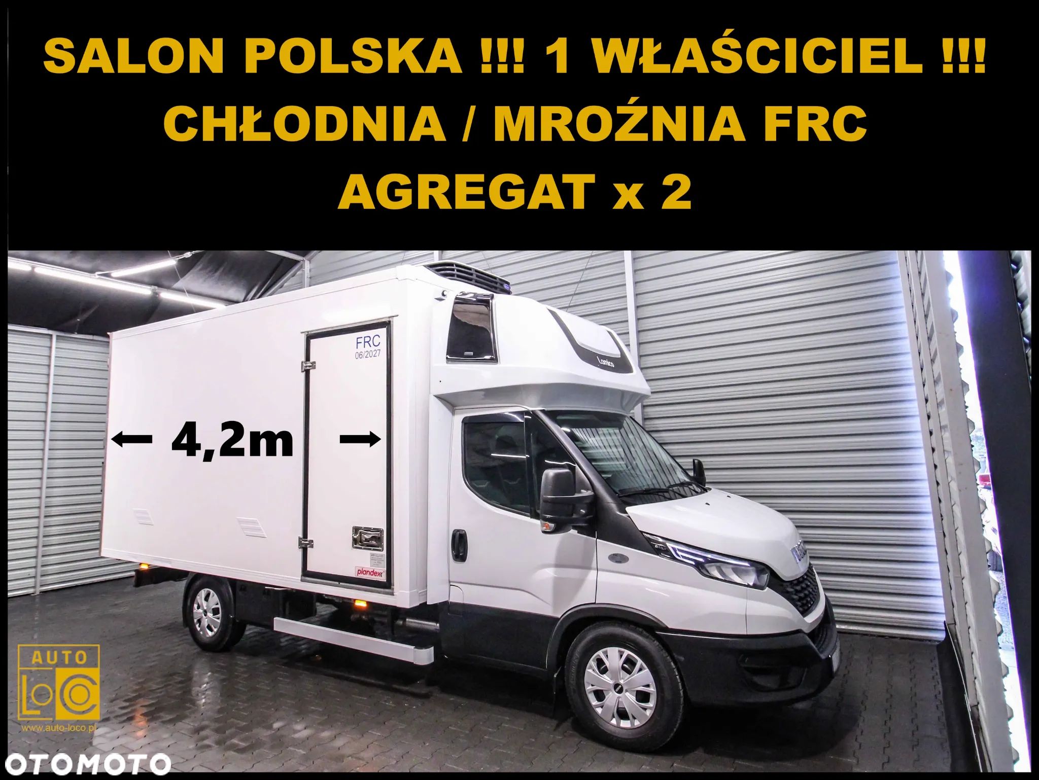 Iveco DAILY CHŁODNIA / MROŹNIA / AGREGAT x 2 - 1