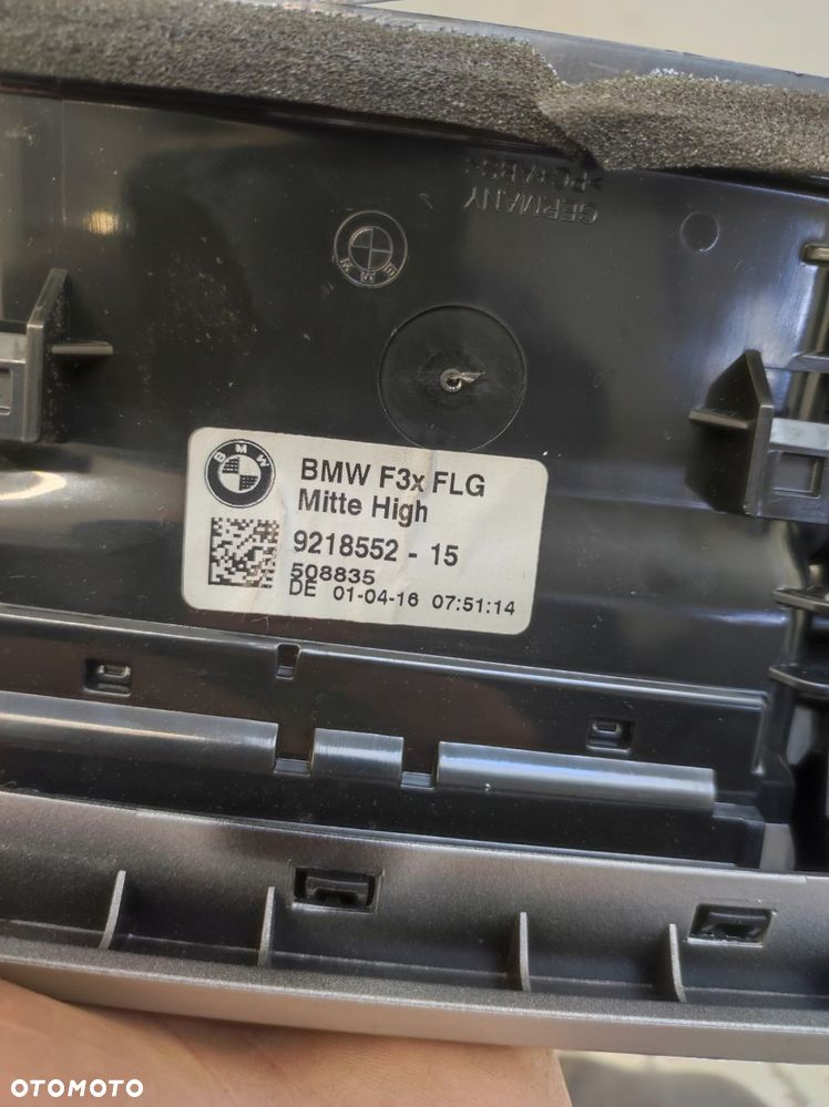 listwa ozdobna dekor kratka nawiew deski konsoli eu bmw iii 3 gt f34 - 14