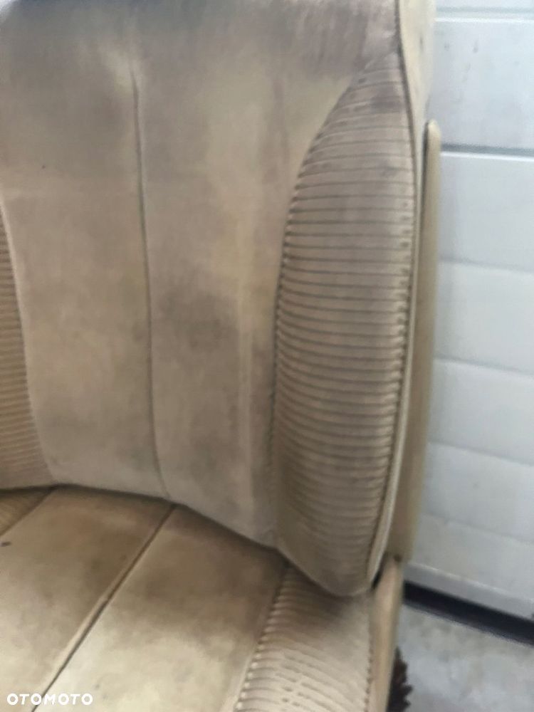 FOTEL LEWY PRZEDNI SIEDZENIE KIEROWCY PRZÓD BEŻOWY MERCEDES W126 SE SEL - 7