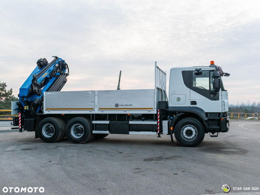 Iveco TRAKKER 410 6x4 PALFINGER PK 36002 HDS Fly Jib Żuraw - 10