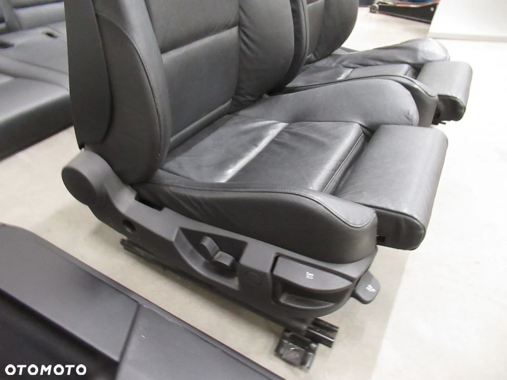 Fotele Sport sportsize boczki kanapa BMW 5 E60 Sedan EUROPA M Pakiet skóra - 9