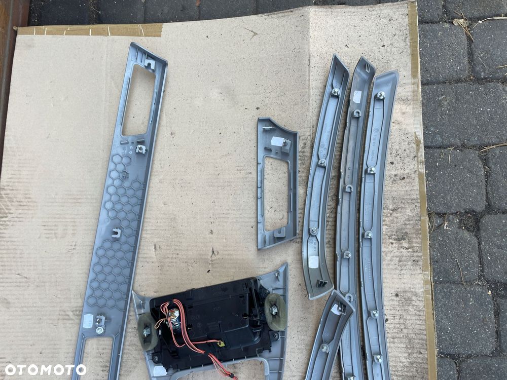 listwa listwy ozdobne dekory bmw e90 e91 europa komplet - 7