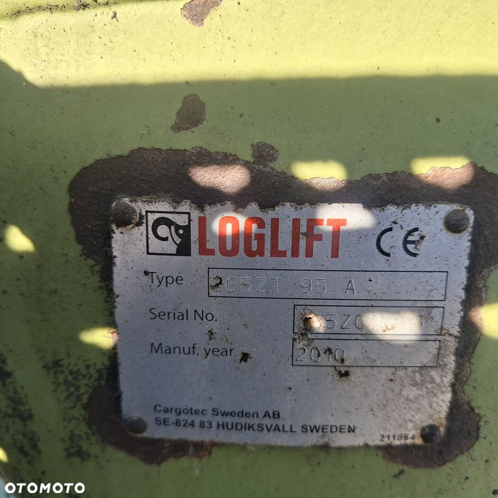 Hds Loglift 265ZT 95A 2010 rok do drewna drzewa lasu dłużycy chwytak - 4