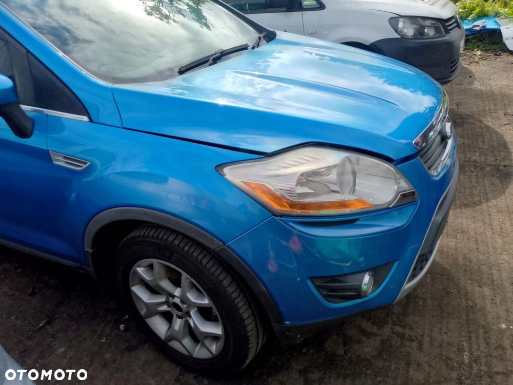 Zderzak maska lampa błotnik pas przód komplet ford kuga mk1 09r 2.0 tdci q8 - 2