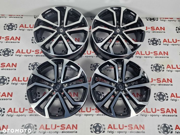 NOWE alufelgi RENAULT 19" 5x114,3 Laguna Talisman Megane - Czarne - 4