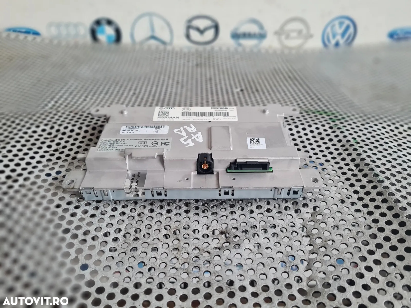 Display Navigatie Audi A4 B8 A5 2.0 Tdi Euro 5 Cod Motor CJC Cutie Automata NYM An 2012-2013-2014-2015 Cod 8R0919604A Volan Stanga Dezmembrez Audi A5 Facelift 2.0 Tdi Automat Motor CJC Cutie Automata NYM Volan Stanga Xenon Piele An 2012-2013-2014-2015 - 5