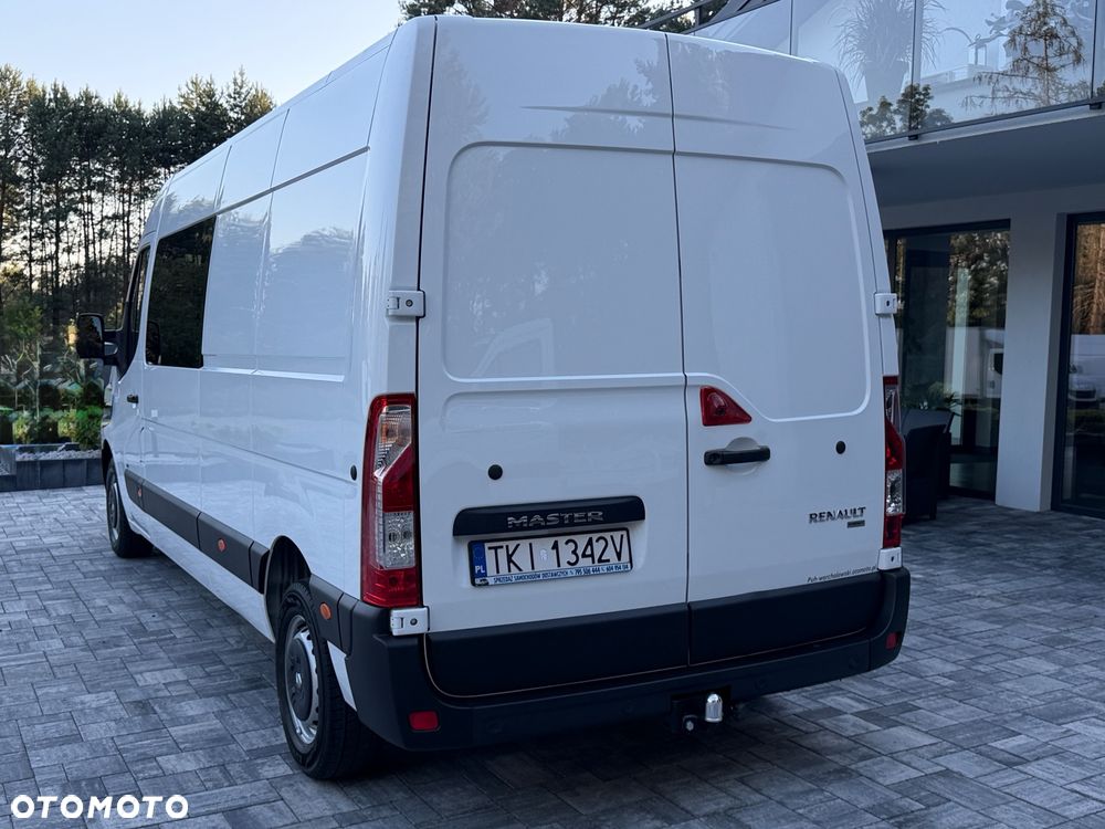 Renault Master L3H2 Brygadowy 7 osób / Zabudowa CarPol / Salon PL / Serwisowany / Zadbany od 1 właściciela / FV23% / - 12