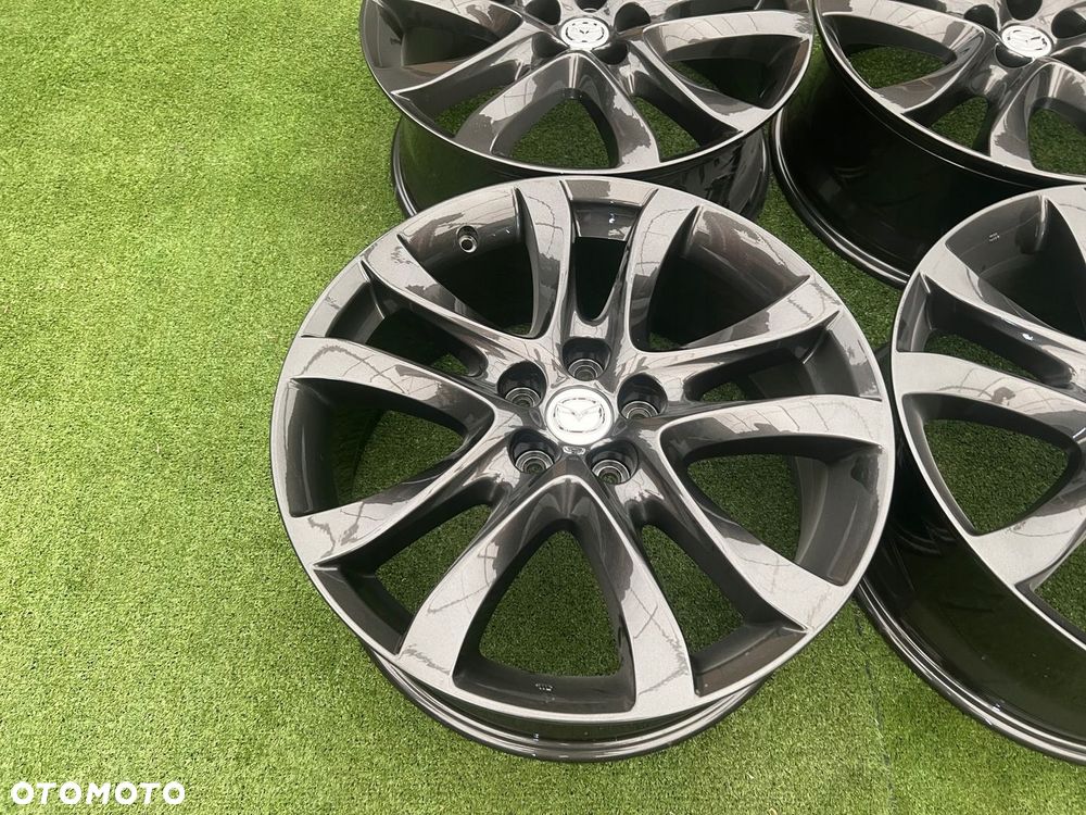 KOMPLET FELG FELGI ALU MAZDA CX-3 CX-5 CX30 CX60 19 ET45 ORYGINALNE - 5