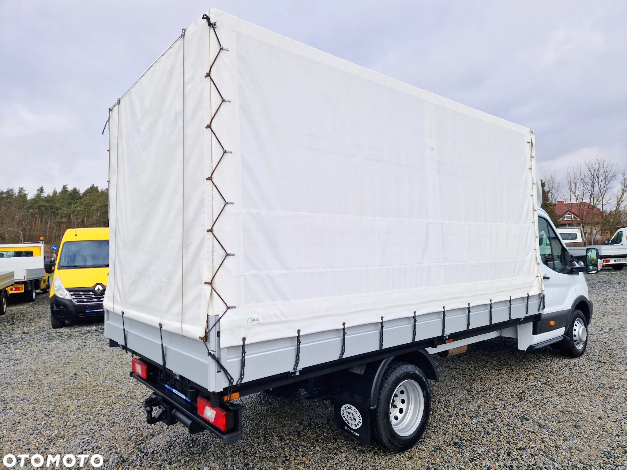 Ford TRANSIT 2,0 TDCI 170 KONNA SKRZYNIA 4,2M PLANDEKA FIRANKA BLIŻNIAKI DO 3,5T KLIMA LEDY GWARANCJA - 5