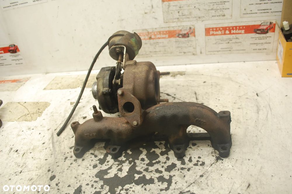 TURBOSPRĘŻARKA 038253019N VW SHARAN MK I LIFT 1.9 TDI SEAT ALHAMBRA 038253019H 038253019A - 1