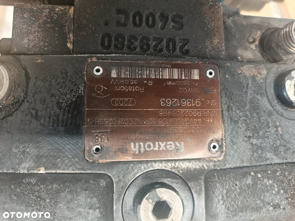 Pompa jazdy Wacker Neuson WL38 {Rexroth A4VG40DA1D8} - 10