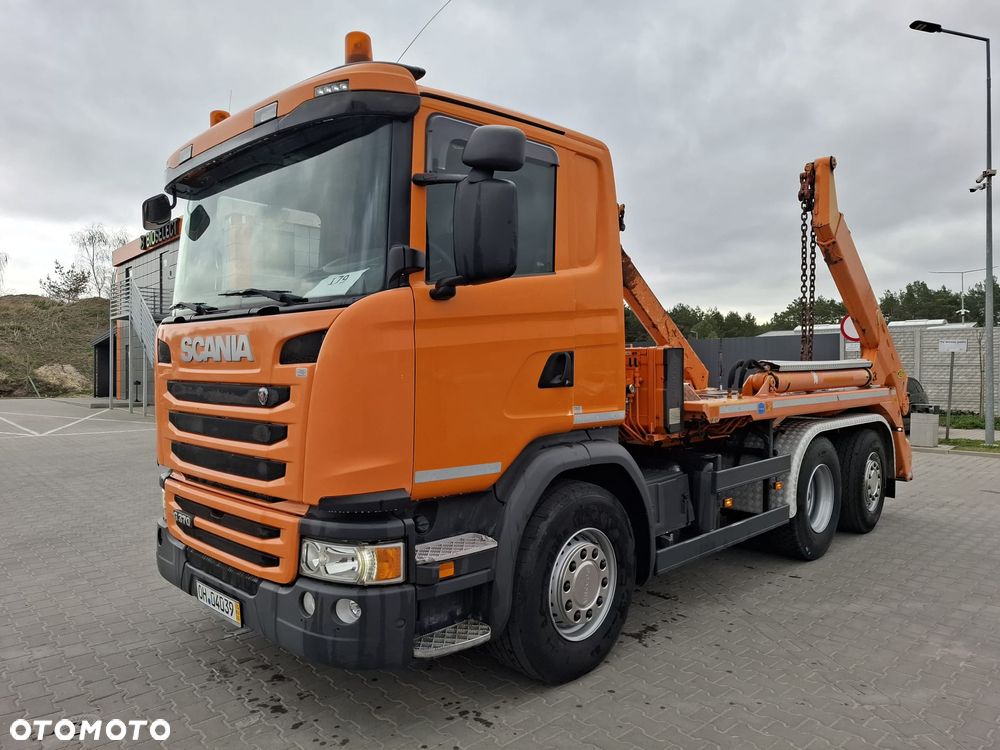 Scania G 370 EURO 6 MEILLER BRAMOWIEC z DE