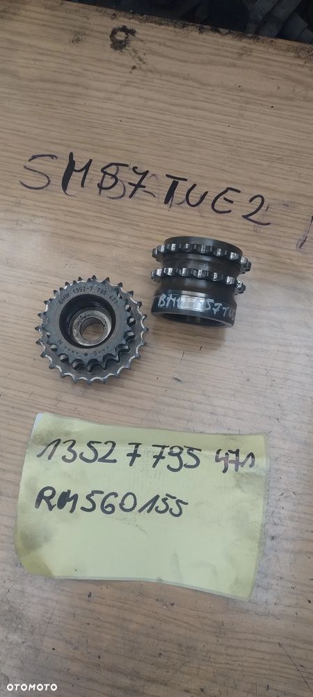 BMW e60 e90 e91 X5 X3 3,0D M57TUE2 koło rozrządu - 1