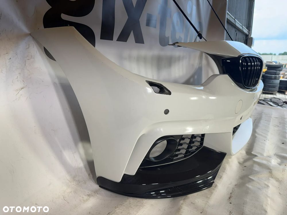 BMW 4 F32 F33 M Pakiet Zderzak Przód Przedni 4xPDC Sprysk Kolor:A300 13-17 - 6