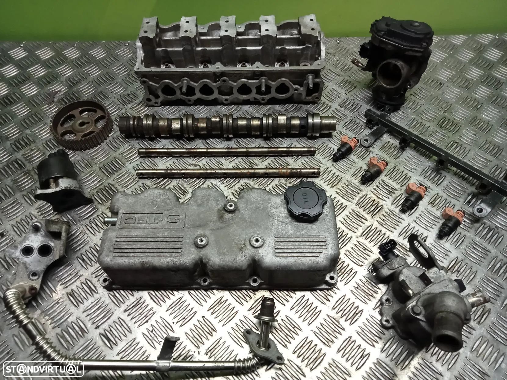 Peças Motor Chevrolet Kalos 1.2 2005 Ref LY4 - 1