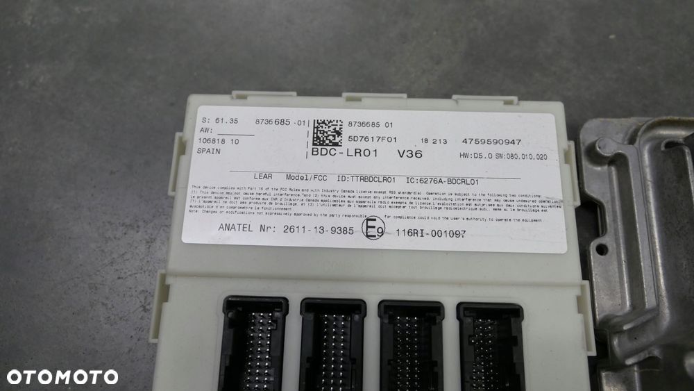 bmw f48 f39 komputer sterownik silnika dde b47c20b 8472346 zestaw startowy - 3