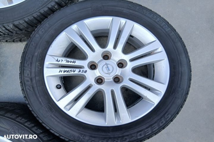 Jante aliaj cu anvelope 16 - set 250/55 R16 ET39 6.5JX16H2 250/55 R16 - 5