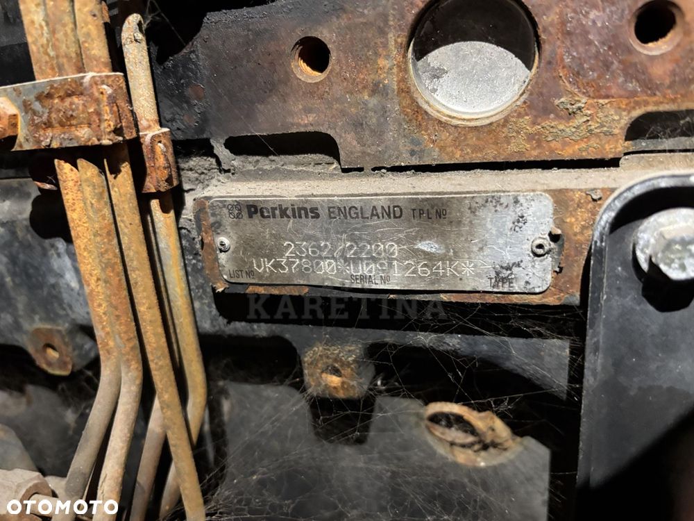Perkins 2362/2200 Silnik Koło Pasowe Blok Pokrywa Wał Kolektor CZĘŚCI - 7