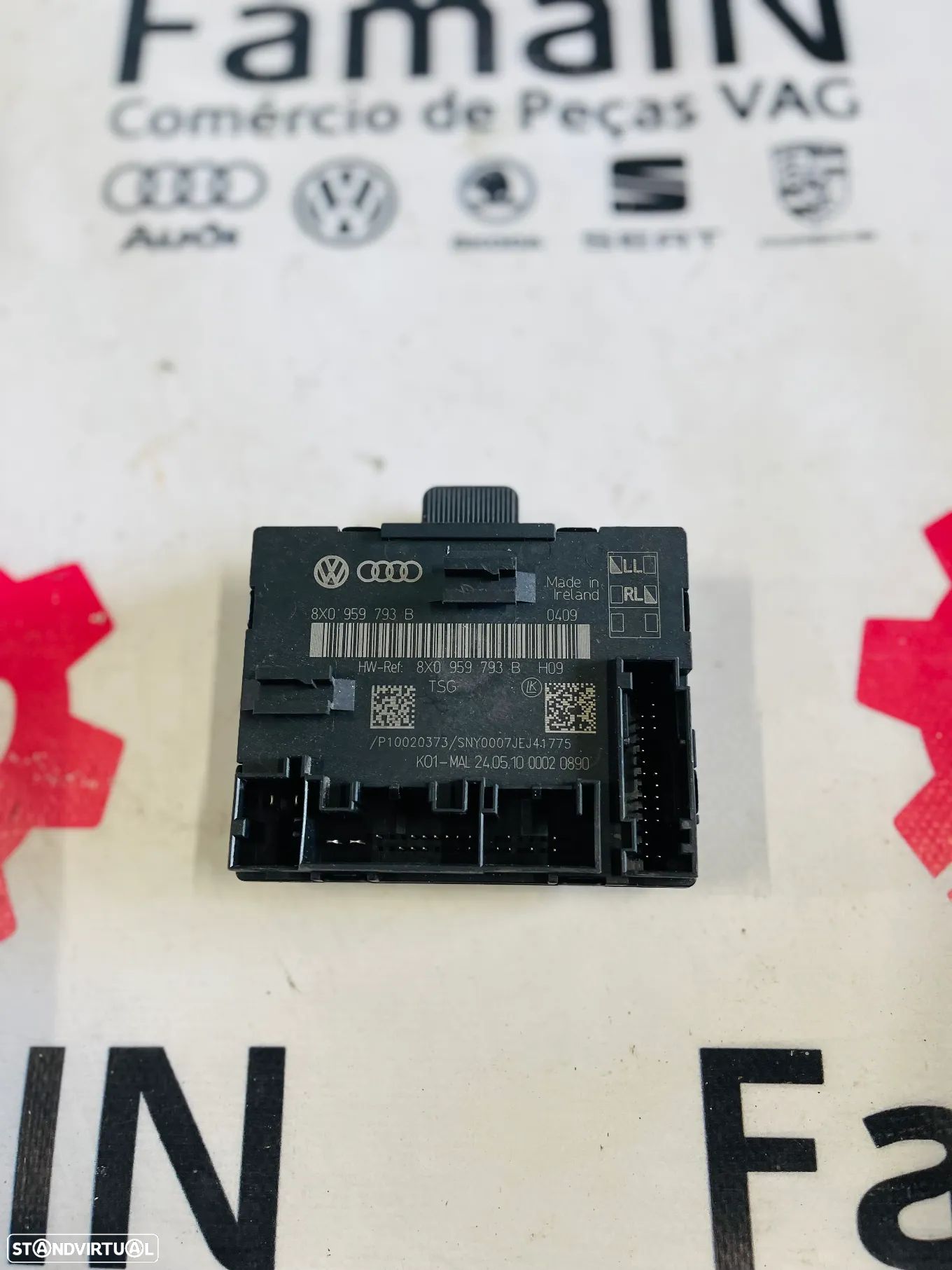 Módulo Porta Frente Esquerda Audi A1 - 1