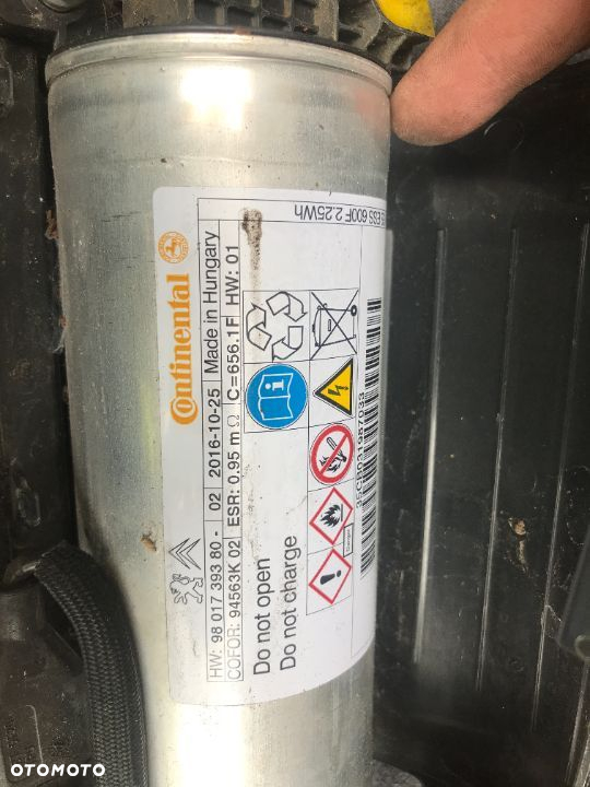 STEROWNIK MODUS KONDENSATOR START-STOP CITROEN JUMPY PROACE EXPERT DS5 9801738380 - 3