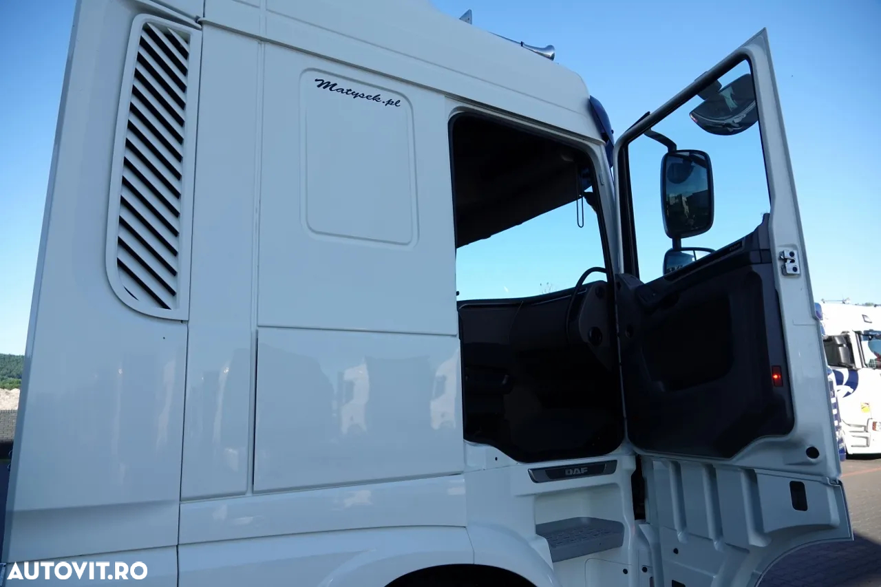 DAF XF 530 / SISTEM HIDRAULIC / RETARDER / RĂCIRE ​​I-PARK / CABINĂ SPATE / IMPORTAT / CONTRACT DE SERVICE POST-SERVICE - 35