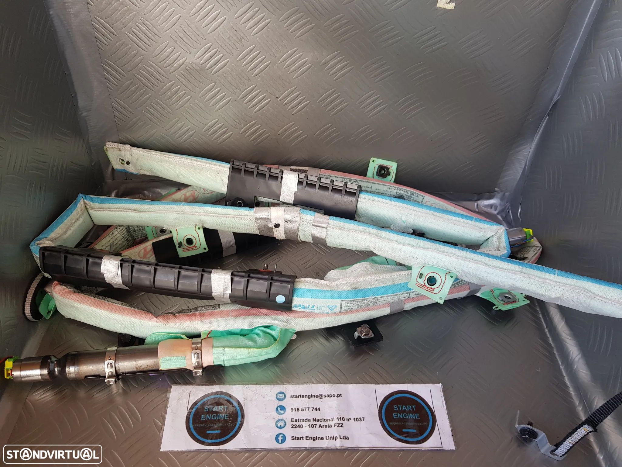 Cortina do Airbag Teto Hyundai Kauai Kona 2017-2023 - 1