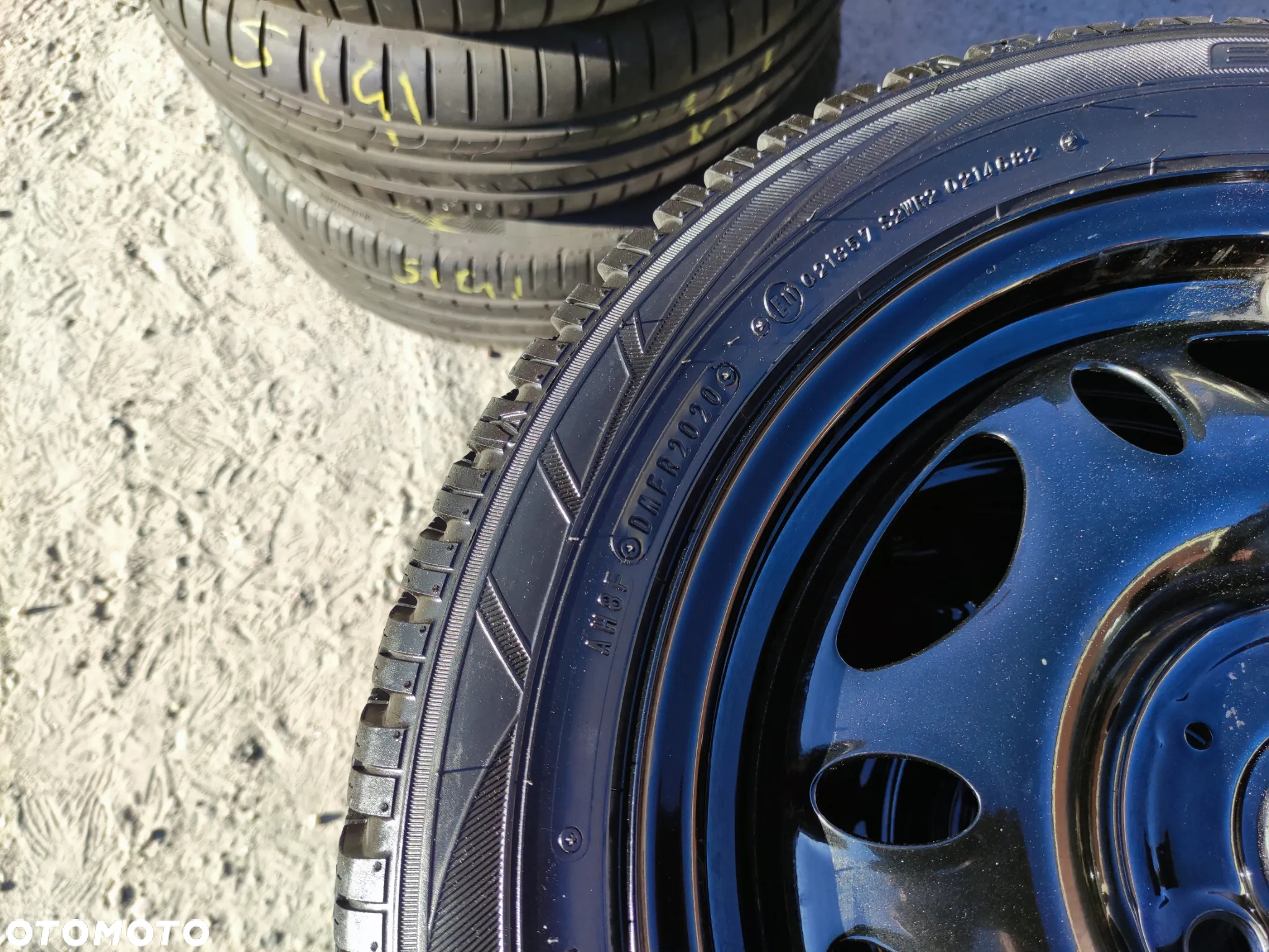 3x112 Felgi Stalowe Stal 15 Koła Zimowe Zima SMART Fortwo I W450 1 II W451 2 Legnica ALU-RAD 8mm Jak NOWE 145/65 175/55 - 4