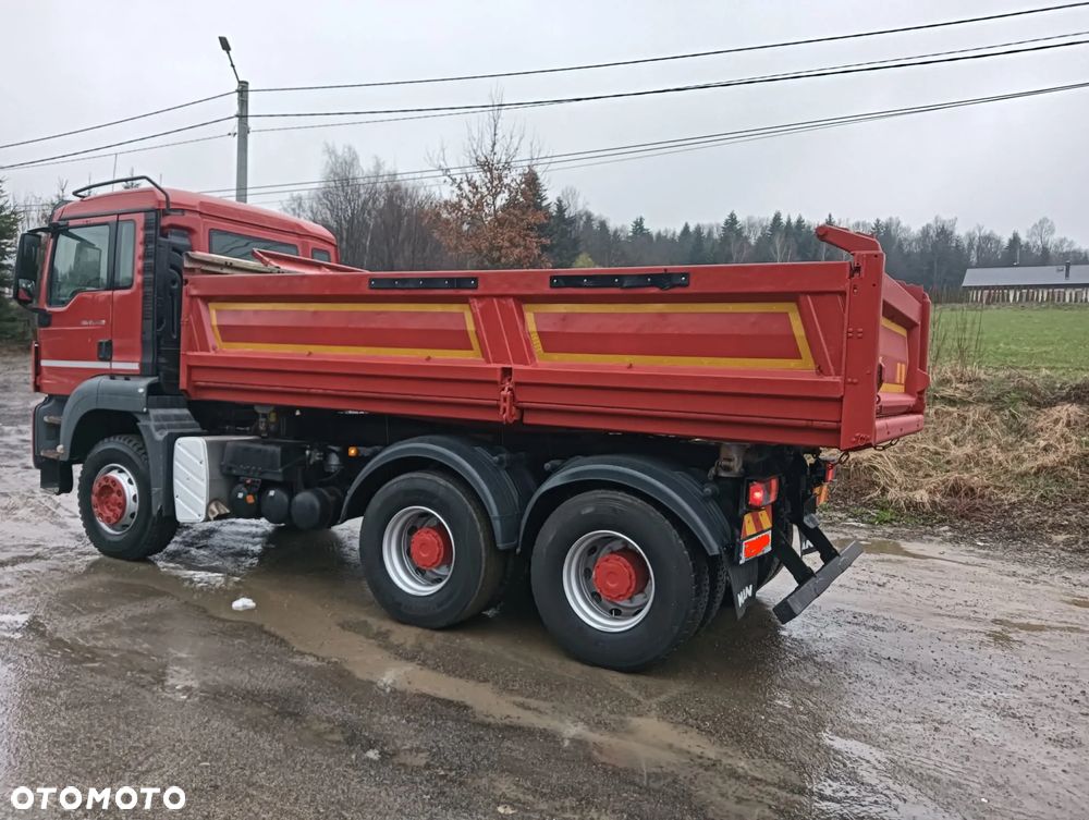 MAN TGS 26.440 6x4 – Wywrotka 3-Stronna | Bordmatik Burtmatic | Serwis ASO | Manual | EURO 5 - 9