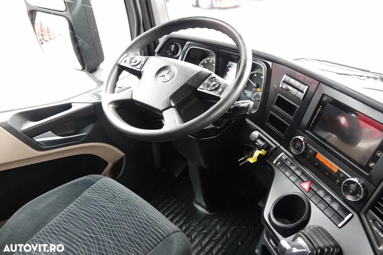Mercedes-Benz ACTROS 2548 / TANDEM COMBINAT 120 M3 / TRANSIT / AER CONDIȚIONAT PARCARE / SPAȚIU MARE / DUPĂ CONTRACT DE SERVICE GOLD / - 22