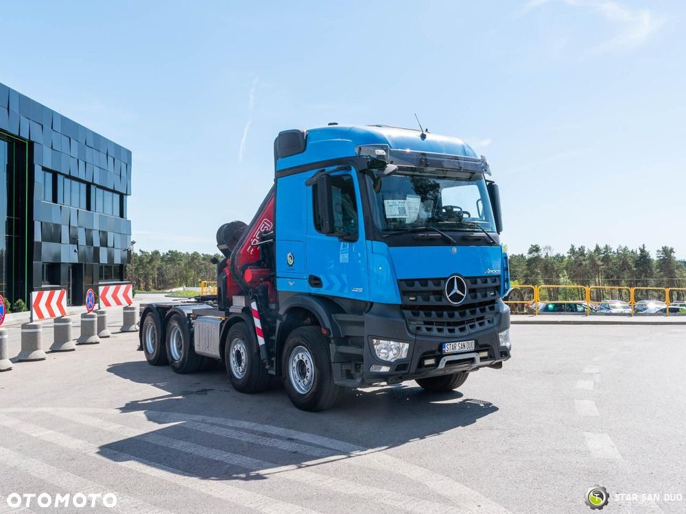 Mercedes-Benz AROCS 3251 8x4 FASSI F 485A.2.26 HDS Żuraw Wciągarka - 10