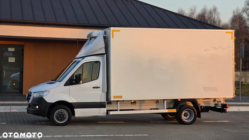 Mercedes-Benz SPRINTER 516 CDI 907❗❗NOWY MODEL / CHŁODNIA-MROŹNIA 8EP / -32*C +25*C / AGREGAT THERMOKING / ZASILANIE ZEWNETRZNE 230V / ZABUDOWA JEGGER / PODWÓJNE KOŁA / SERWIS ASO / SALON POLSKA / 1 WŁAŚCICIEL / JAK NOWY ❗❗ - 28