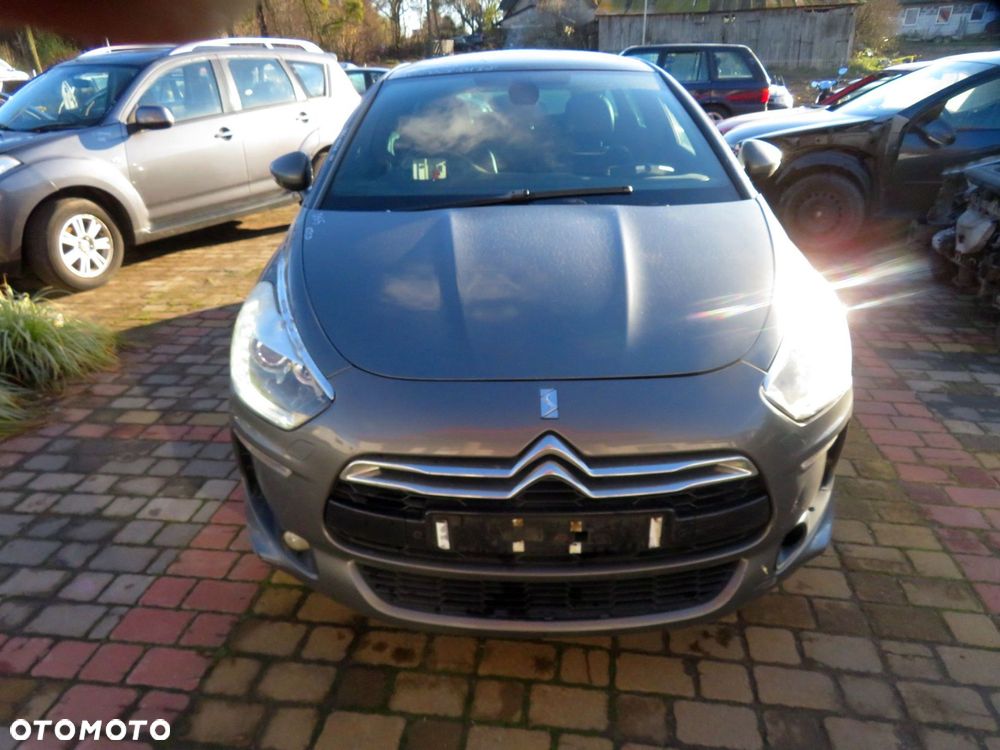 MASKA ZDERZAK BŁOTNIKI LAMPY DS5  KZCD  CITROEN 2011-2015 SZARY GALENA PRZÓD KOMPLETNY - 1