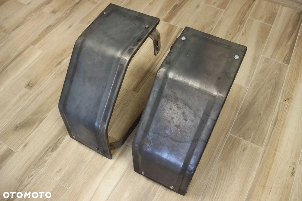 Błotniki przednie metalowe C-330 C-360 na koła balonowe szer 25 cm - 2