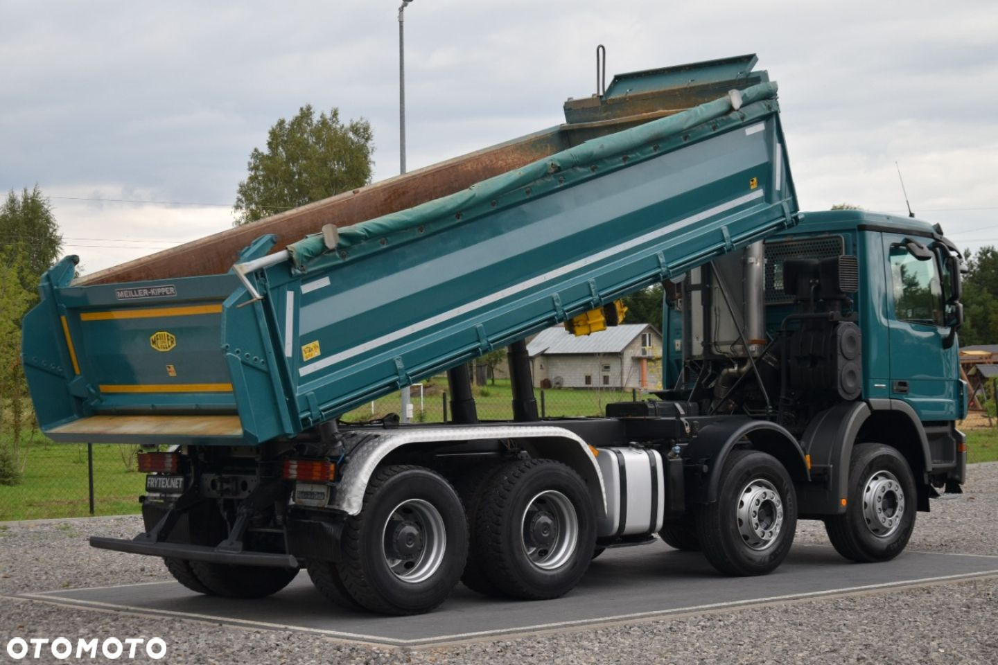 Mercedes-Benz Actros 3244 8x4 Meiller Kipper - 11
