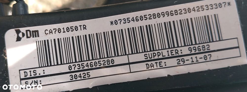 PEUGEOT BIPPER DESKA ROZDZIELCZA KONSOLA PASY SENSOR AIRBAG KOMPLETNA - 5