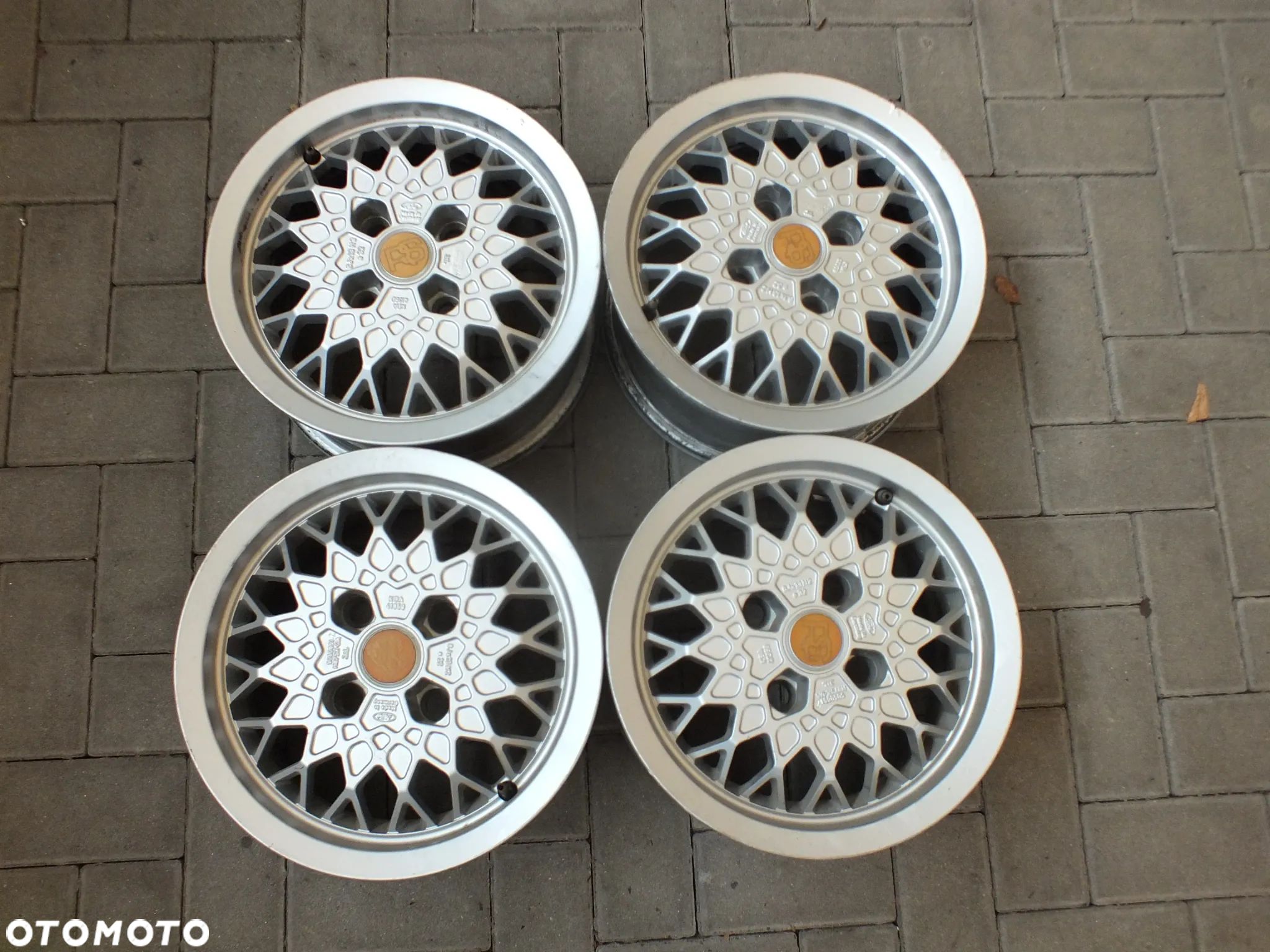 Felgi aluminiowe 4x108 13 cali Ford RS oryginał retro super stan - 1
