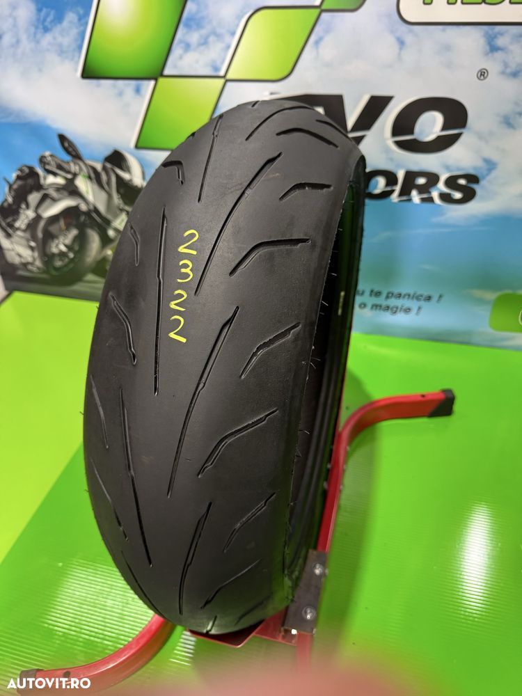 180 55 17 Anvelopa Moto 2022 Dunlop Qualifier Core Cauciuc Spate C2322 - 2