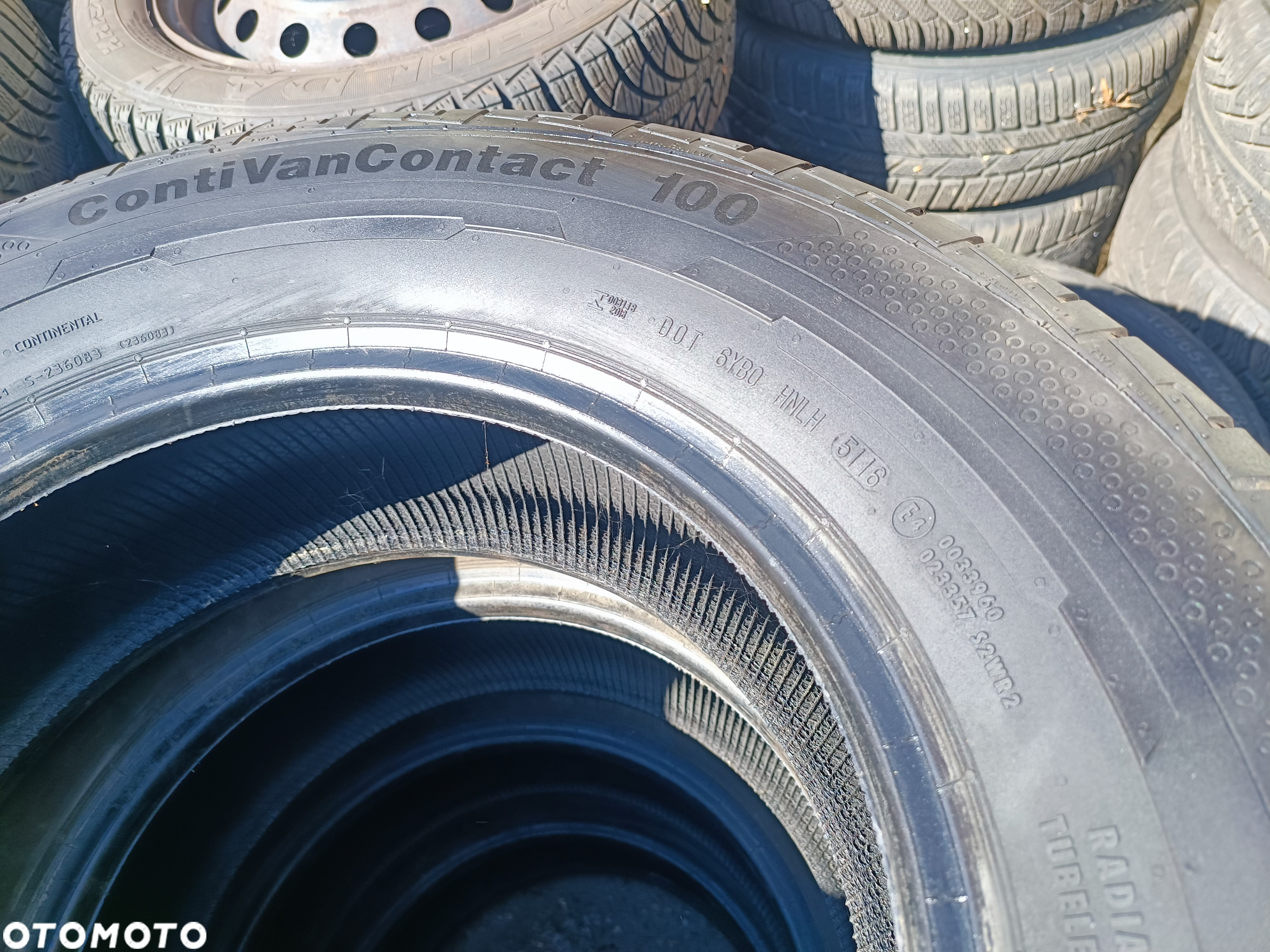 235/65R16C 16 C 115/113S CONTINENTAL CONTIVANCONTACT 100 Opony Letnie Lato  Legnica Alu-Rad jak 225/65 9mm jak nowe - 7