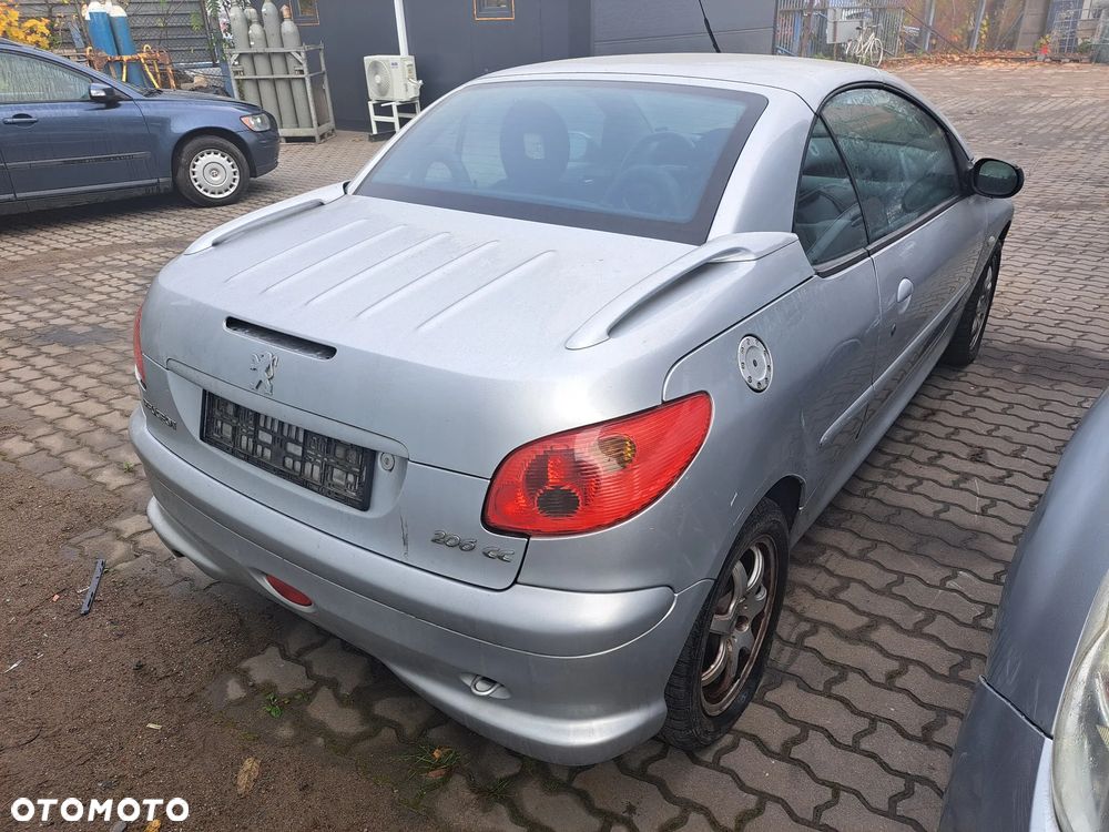 PEUGEOT 206CC 1.6B 80KM 2004R - CZĘŚCI !!! - 7