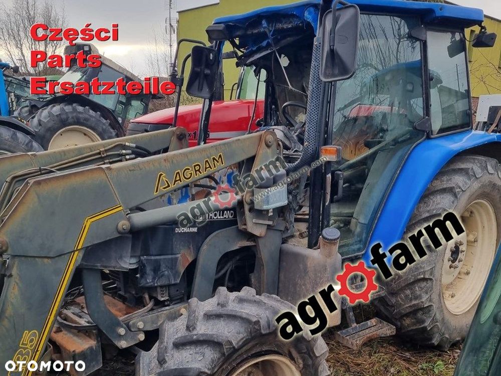 New Holland TL90 części, silnik, skrzynia biegów - 1