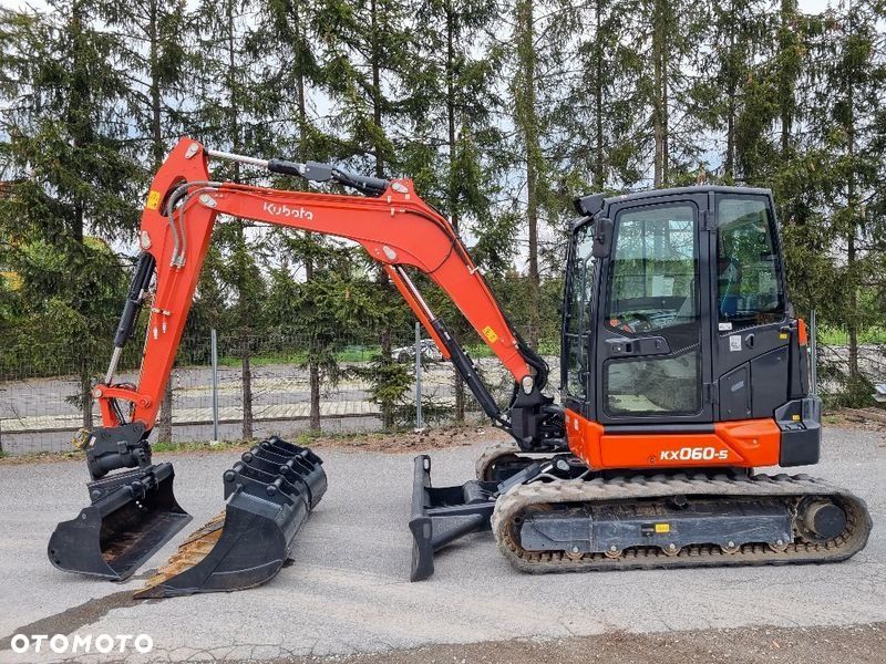 Kubota KX 060-5 Mini koparka , 2022 3 łyżki do koparki - 7