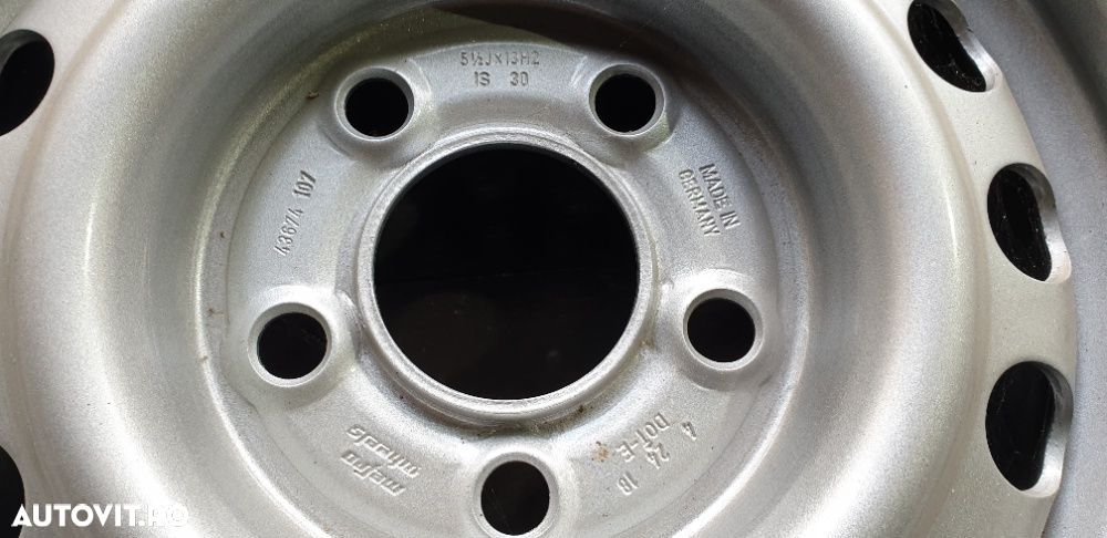 5,5jx13h2, div 5x112, jante MEFRO GERMANIA pt remorci si platforme - 3