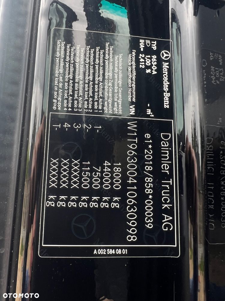 Mercedes-Benz 1842 firanka BDF 19palet - 11