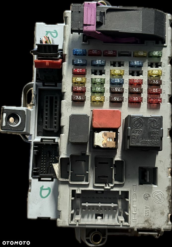 Sterownik Skrzynka Bezpieczników Komputer Moduł BSI Fiat Punto II 46774357 - 2